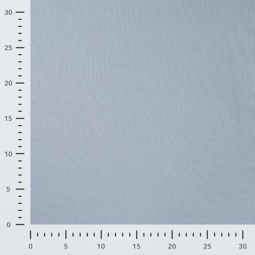 Preview: Rib Jersey - Soft - dusty blue