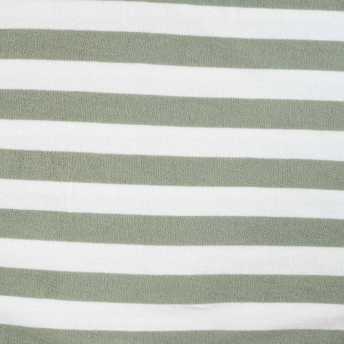 Preview: Baumwoll Frottee Terry - Balance Stripes - khaki