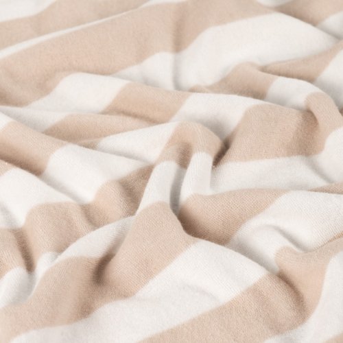 Baumwoll Frottee Terry - Balance Stripes - sand