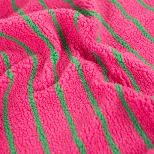 Preview: Teddy Plüsch - Lulu Stripes - pink/grün