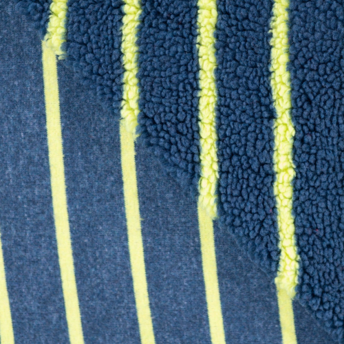 Preview: Teddy Plüsch - Lulu Stripes - petrol/lime