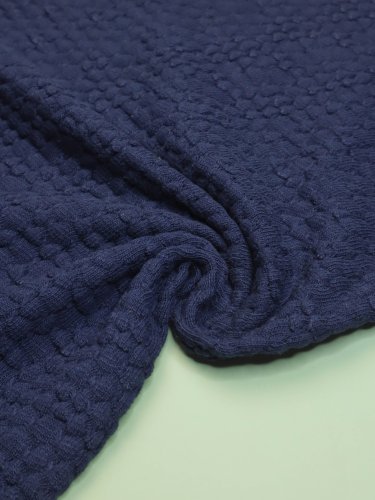 Bio Baumwoll Strick - Ivy - indigo night - Mind the Maker