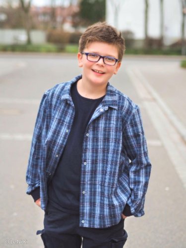 RESTSTÜCK 1,0m !!! - Baumwoll Flanell - Maverick - hellblau/jeansblau - Swafing