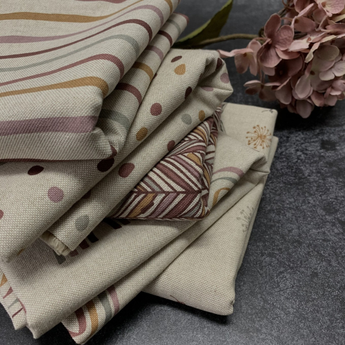 Preview: Canvas Leinenlook - Pusteblume - beige