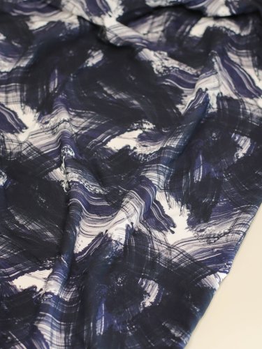 Viskose mit LENZING™ ECOVERO™ Fasern - Bea Brush - dark navy - meetMilk