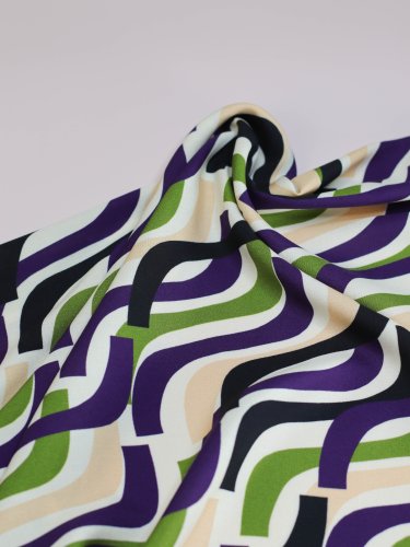 Viskose mit LENZING™ ECOVERO™ Fasern - Slide - pansy breeze - meetMilk