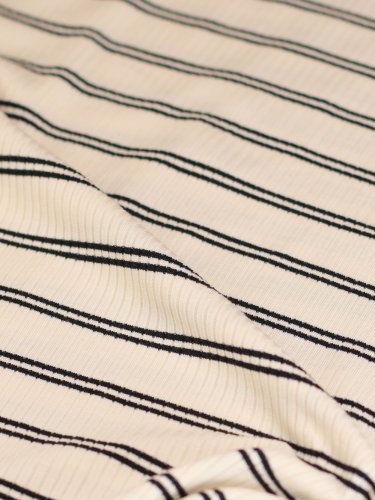 Derby Slim Stripe Jersey mit TENCEL™Modal - shell - MeetMilk