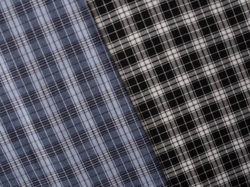 RESTSTÜCK 0,50m !!! - Baumwoll Flanell - Maverick - hellgrau/schwarz - Swafing