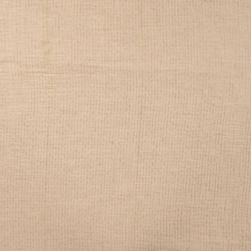 Musselin Leinen - Stripes - sand/gold Lurex