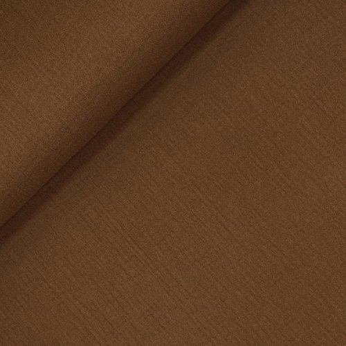 Preview: RESTSTÜCK 1,10m !!! - Musselin - uni - braun