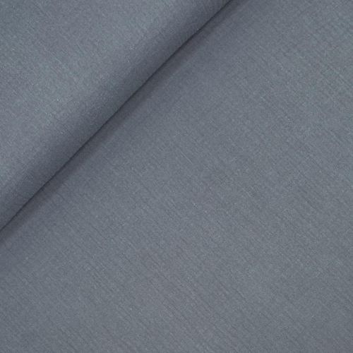 Preview: RESTSTÜCK 0,50m !!! - Musselin - uni - grau