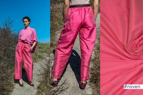 Taft - Taffeta - fuchsia - Fibremood No. 33