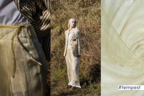 Organza - light yellow - Fibremood No. 33