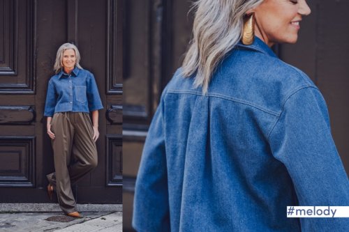 Denim - regular washed - indigo - Fibremood No. 35