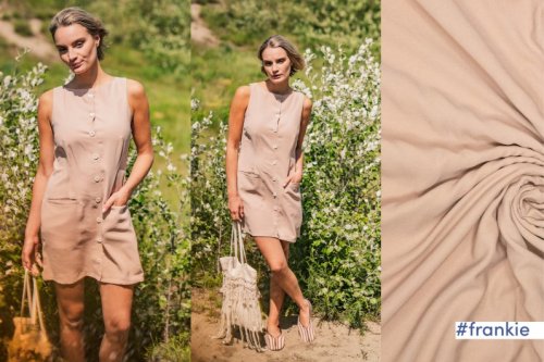 Viskose Twill - beige - Fibremood No. 39