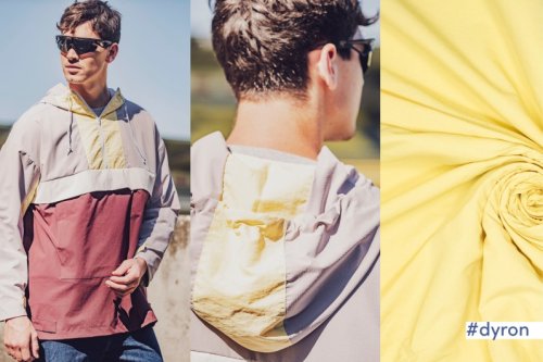 Wasserfester Outdoor/Sport Stoff - yellow - Fibremood Spezial No. 4