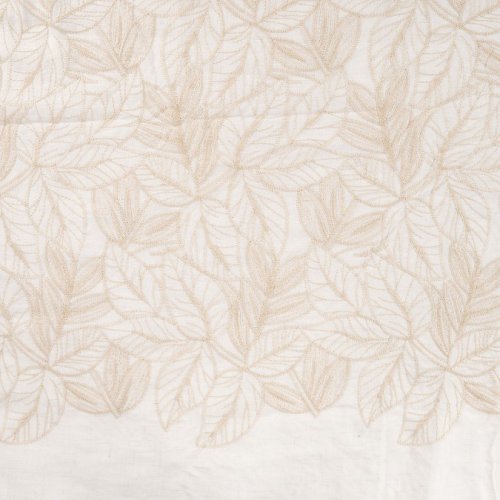 Baumwoll Webware - Ylvie - Embroderie - sand