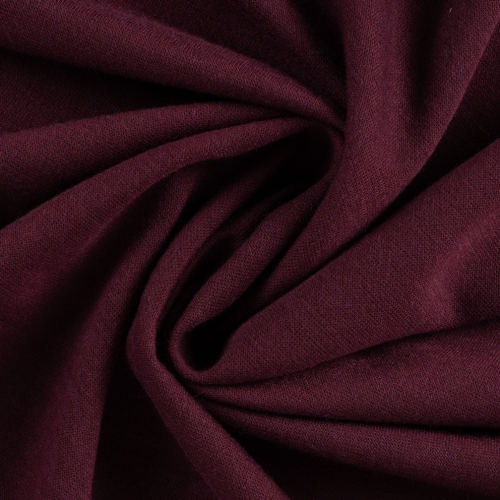 Viskose Strick Jersey - Merino Touch - uni - bordeaux