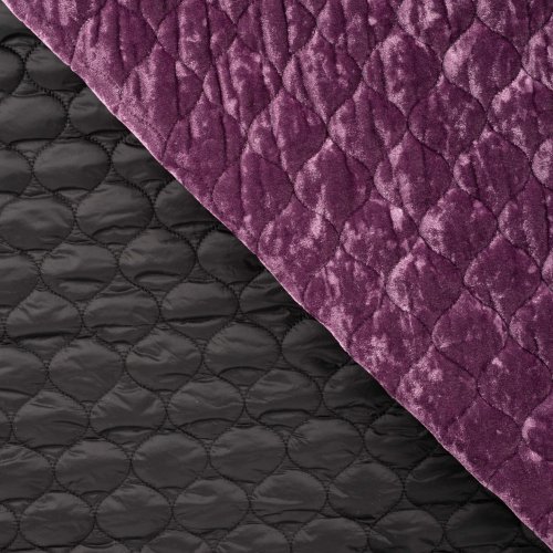 Velour Stepper - uni - cyclam