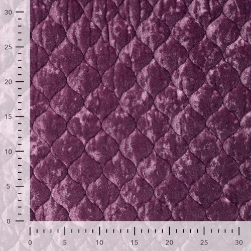 Velour Stepper - uni - cyclam