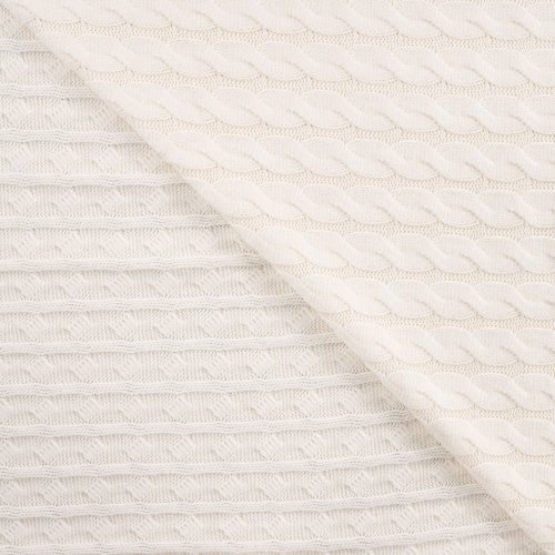 Preview: Viskose Strick - Cozy Twist - ecru