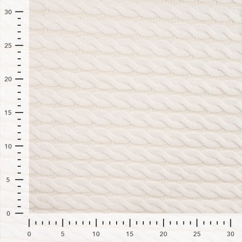 Preview: Viskose Strick - Cozy Twist - ecru