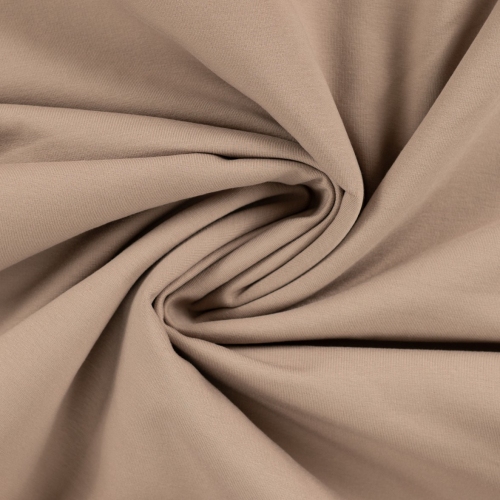 Sweat - brushed - uni - taupe