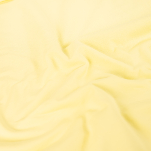 Preview: Sweat - brushed - uni - soft yellow