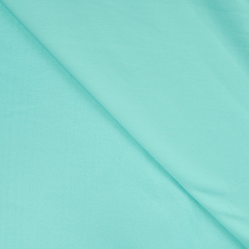 Preview: Sweat - brushed - uni - aqua