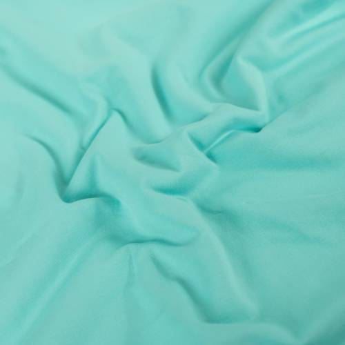 Preview: Sweat - brushed - uni - aqua