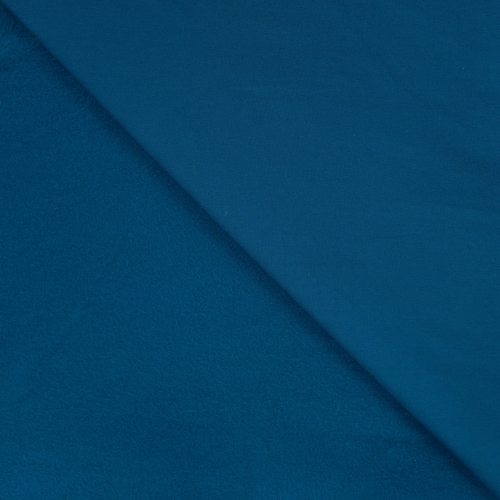 Preview: Sweat - brushed - uni - petrol