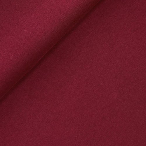 Preview: RESTSTÜCK 1,20m!!! - Sweat - angerauht - uni - salsa