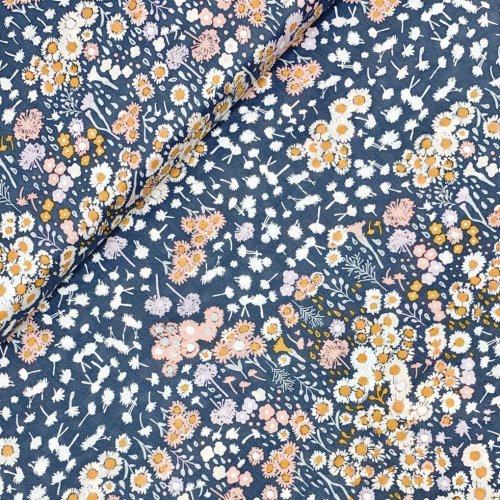 Viskose - Flora Fields - Eclectic Intuition - The season of tribute - Art Gallery Fabrics