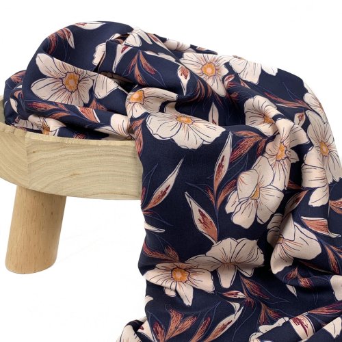 Viskose - Tinted Blooms Dusk - Fusion Dusk - Art Gallery Fabrics