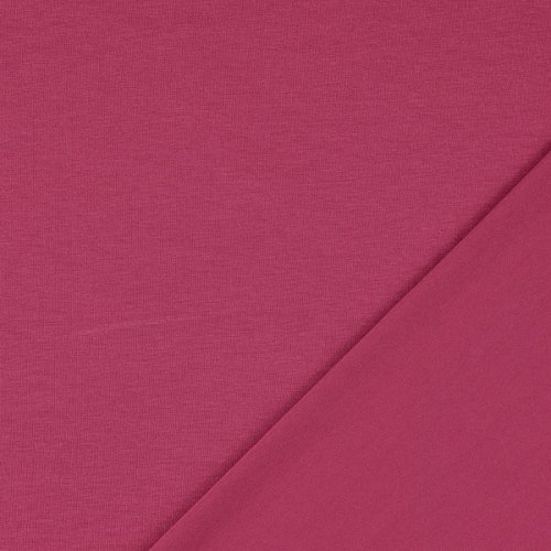 Viskosejersey - uni - himbeer
