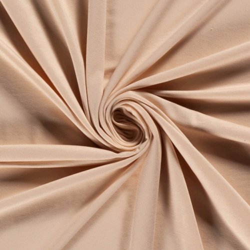Viskosejersey - uni - nude