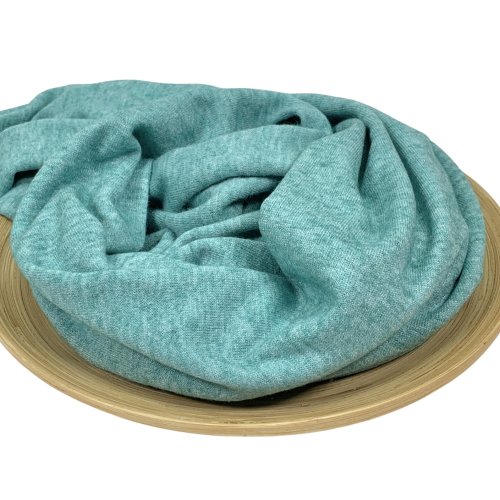 Viskose Strick - Angel - emerald melange