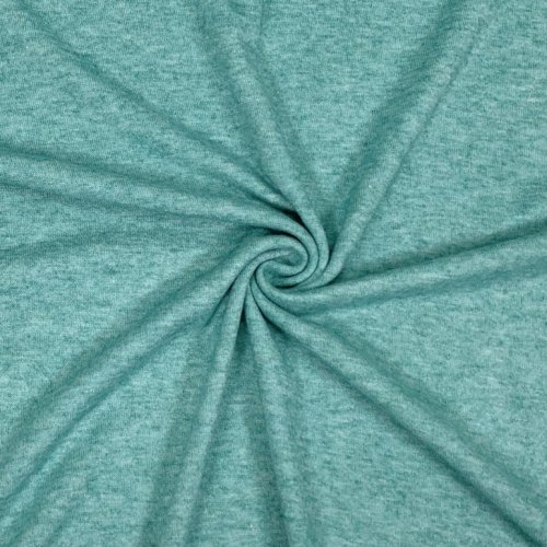 Viskose Strick - Angel - emerald melange
