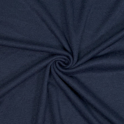 Preview: RESTSTÜCK 1,40m !!! - Viskose Strick - Angel - navy