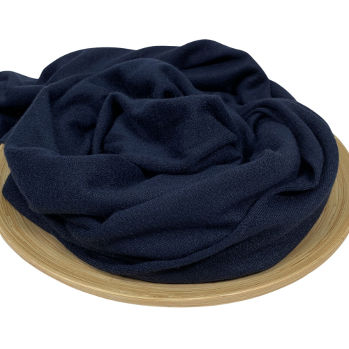 RESTSTÜCK 1,40m !!! - Viskose Strick - Angel - navy