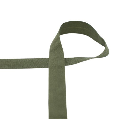 Falzgummi - elastisch - 20mm - khaki