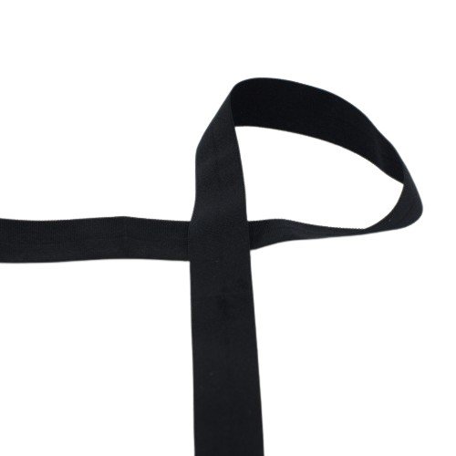 Falzgummi - elastisch - 20mm - black