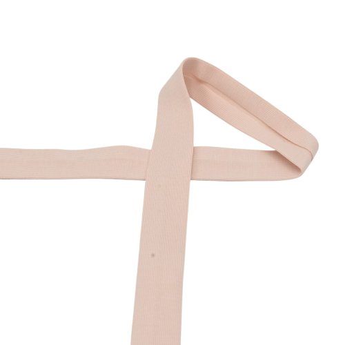 Jersey Schrägband - elastisch - 20mm - puder