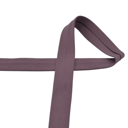 Jersey Schrägband - elastisch - 20mm - mauve