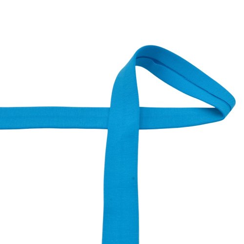 Jersey Schrägband - elastisch - 20mm - turquoise