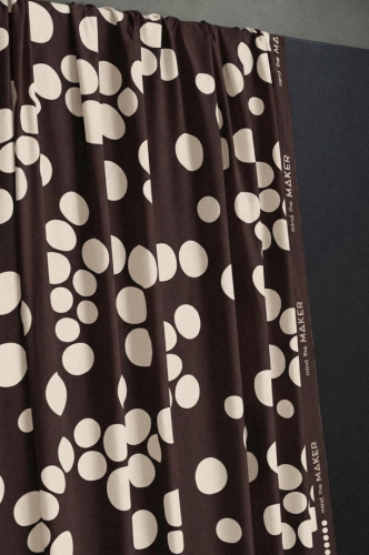 Viskose mit LENZING™ ECOVERO™ Fasern - About a Dot - umber - mind the Maker
