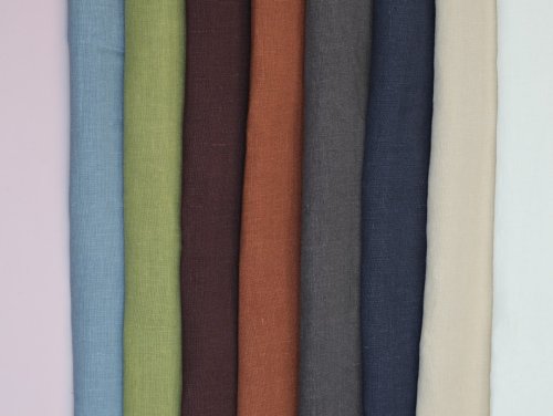 Preview: Leinen stonewashed - Lumi - sandy beige - Mind the Maker