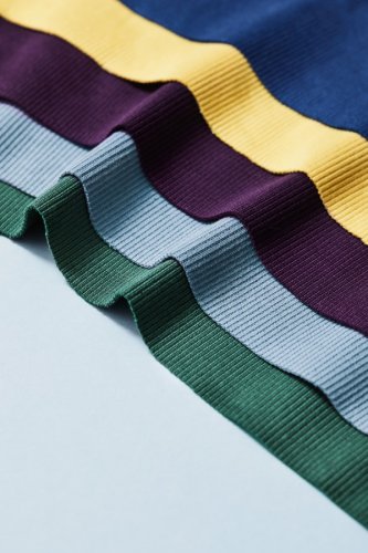 Preview: Bio Bündchen - 2x1 - Rib - crisp beet - Mind the Maker