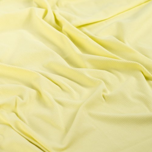 Preview: Rib Jersey - Soft - yellow