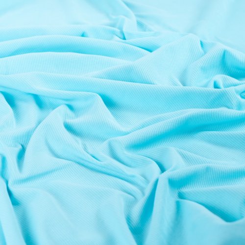 Preview: Rib Jersey - Soft - aqua